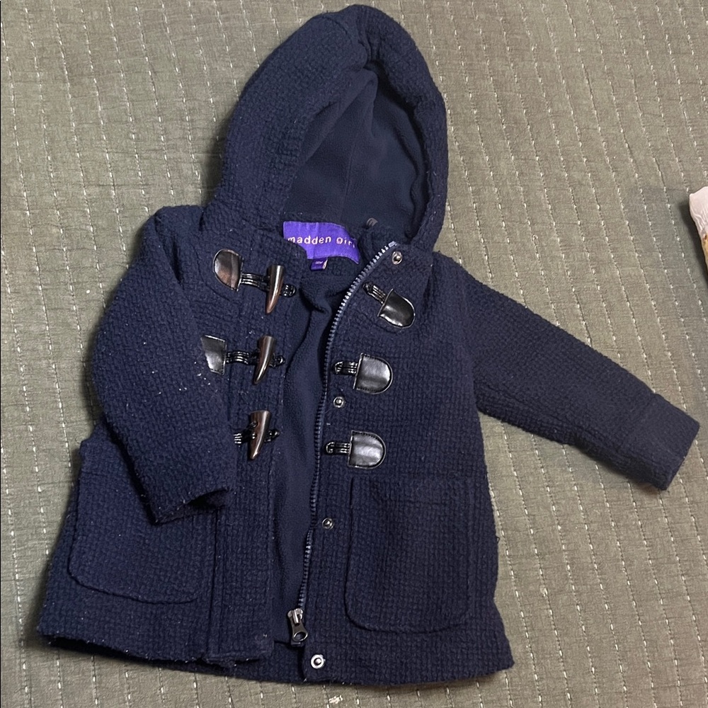 Madden Girl Black Textured Jacket
